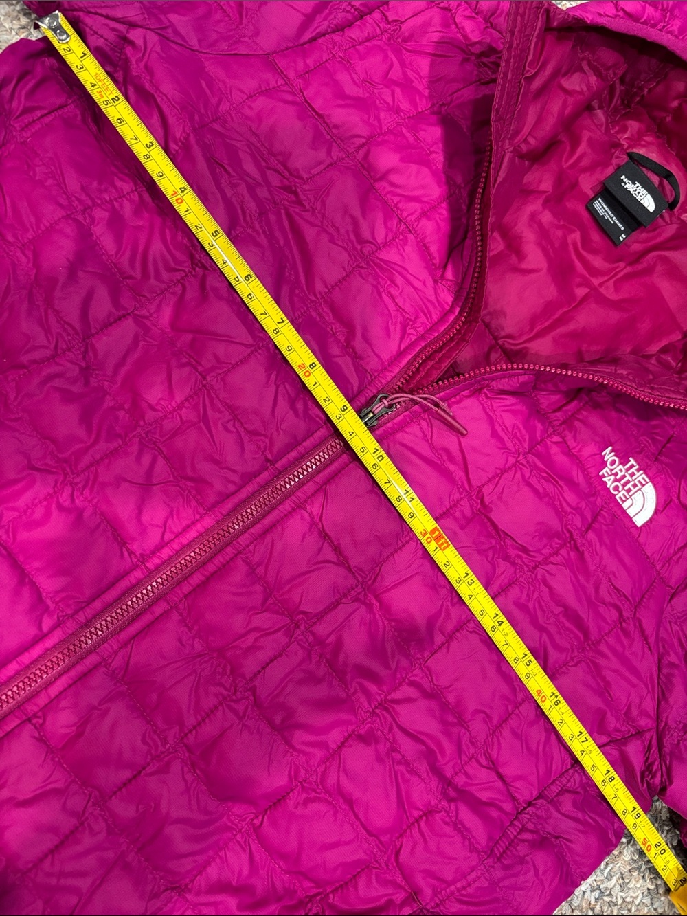 The North Face women’s thermo-ball hooded zip front jacket size M - Picture 5 of 11